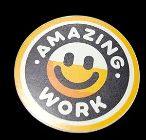 "Amazing Work" Motivational Sticker for Teachers & Students