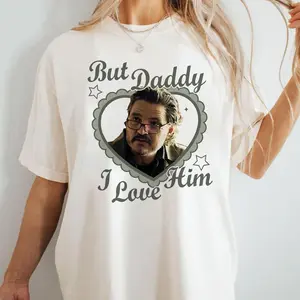 Pedro Pascal "Daddy Joel" T-Shirt – The Last of Us Fan Merch, Movie-Inspired Unisex Tee, Gift for Film Lovers Casual Comfort Cotton Top Basic Top Fabric Womenswear