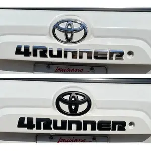 Overlay Kit Emblem For 2010-2024 4Runner Accessories Rear Liftgate Anti-Scratch