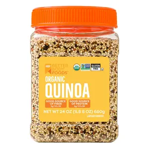 Foods Organic Quinoa, Vegan, Gluten Free, Low Glycemic Rice Replacement, 24 ounce