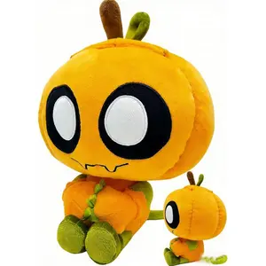 Dandy's World Designer Plush Doll Yellow Suede Abstract Art Stuffed Animal Set for Teens Adults Christmas Gift