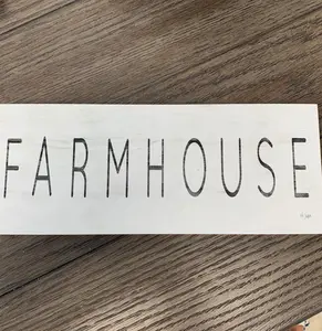 Wood signs