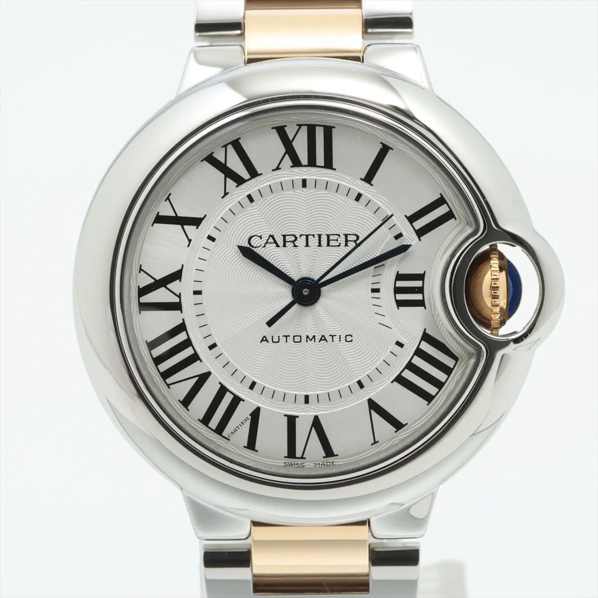 Cartier White Ballon Bleu 33mm W2BB0002