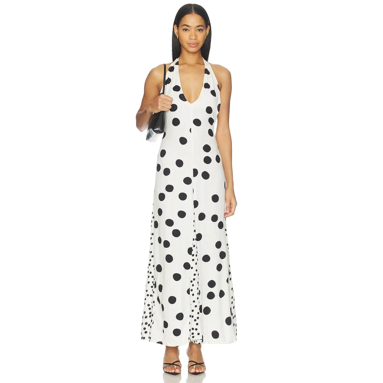 Susmies Susmie's Maria Dress in White & Black