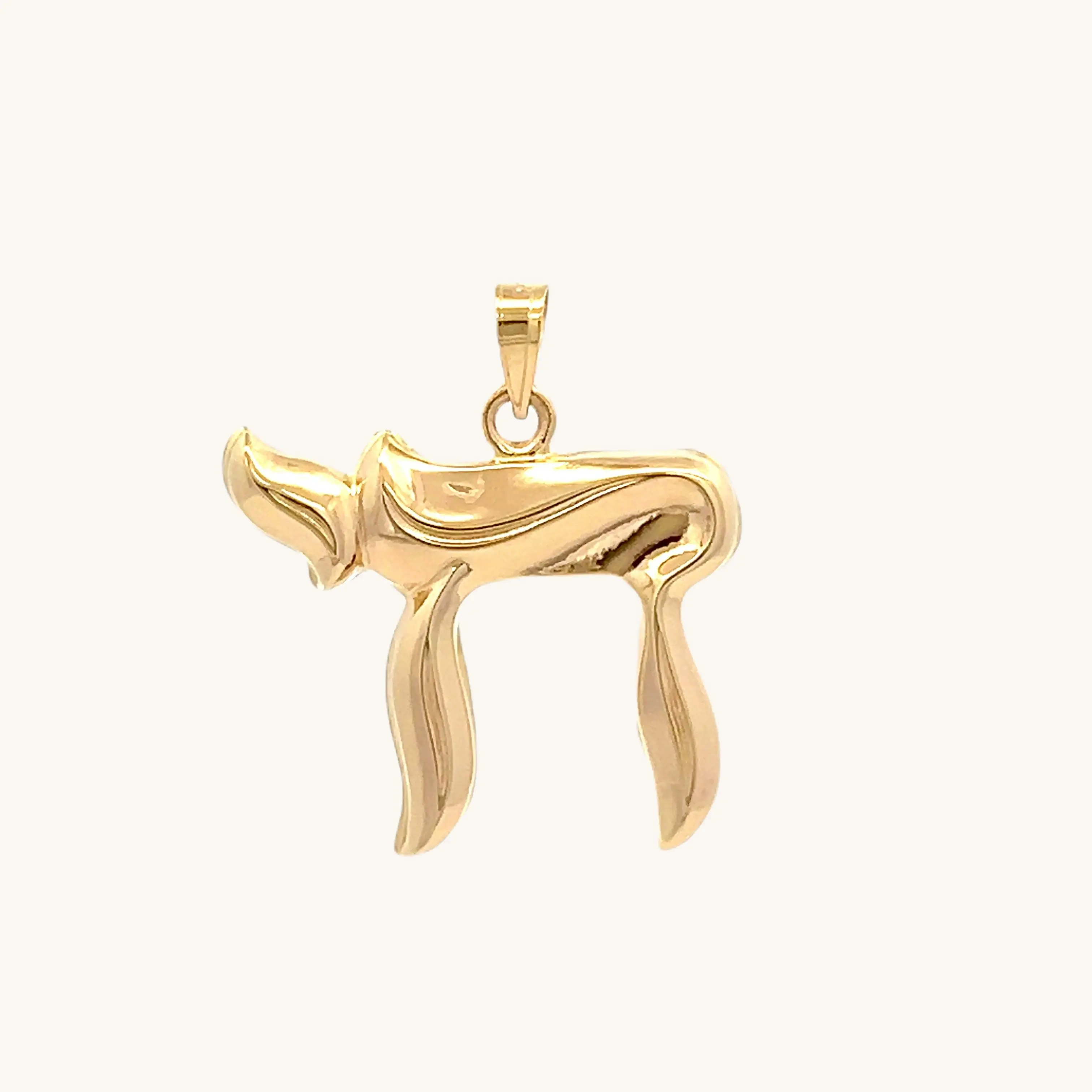 14K GOLD CHAI PENDANT