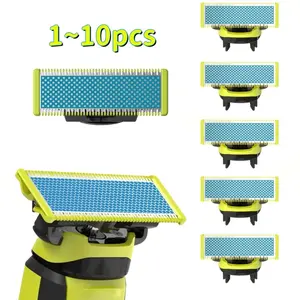 Electric Shaver Blade and Trimmer Replacement, Anti-Friction Shaving Blades, Suitable for Trimming, Edgeing, and Shaving