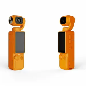 Blog Camera with 180° Rotating Lens, Compact Audio Video Recorder, Handheld Camera with 32GB Card, Easy One-Button Recording for Travel and Daily Life