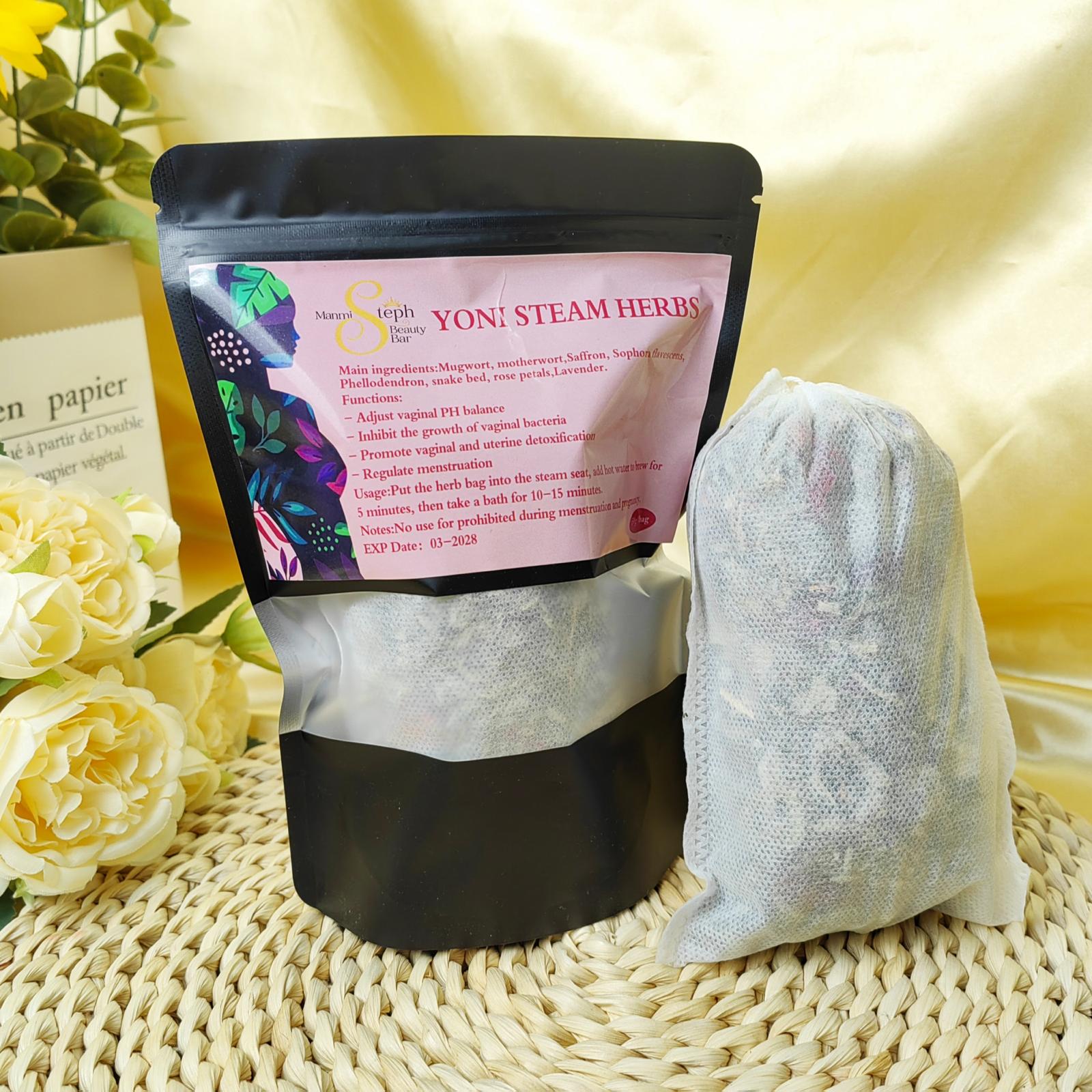 Herbs Vag Steam for Calming and Relaxing Self-Care with Natural Botanical Ingredients Support a Soothing Wellness Routine