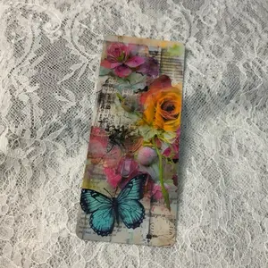 Handmade laminate bookmark