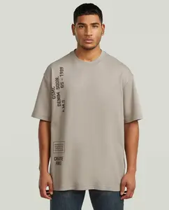 G-Star T-Shirt - Stencil Relaxed T-Shirt - Elephant Skin - D28597-D976-6484 61