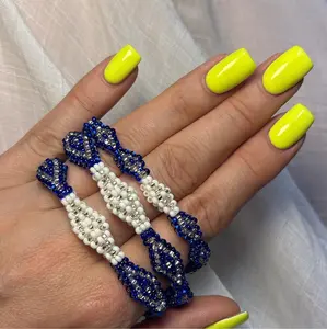 Ilde Yemaya with Obatala Costume Bracelet - Jewelry Bracelet Design, Wearable Jewelry Accessory