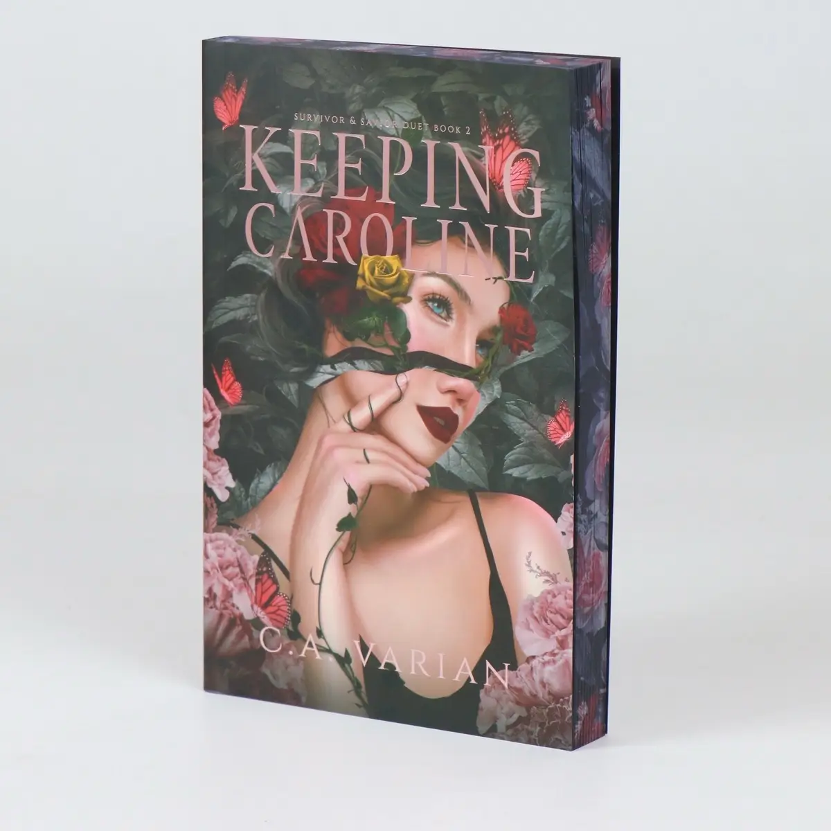 Keeping Caroline SPECIAL Phantom all black edition Paperback-Black pages