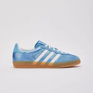 adidas Gazelle Indoor Blue Cloud White Gum (Women's)