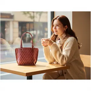 Tote Bag, Small Medium Large Sizes, Spacious Lightweight Shoulder Bag for Daily Work & Travel &Sports Outdoors Date Gifts for girls and ladies Premium PU Leather