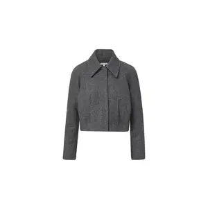 NOVA - Herringbone Pleated Jacket