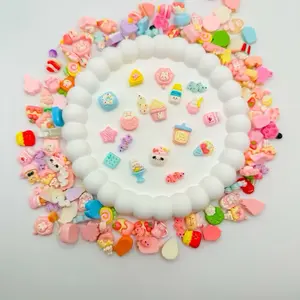Mini Sweet Foodie Flatback Charms - 20 pcs