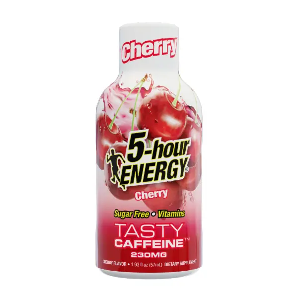Cherry Flavor Extra Strength 5-hour ENERGY Shots Cherry Flavor Extra Strength 5-hour ENERGY Shots