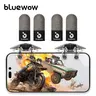 BlueWow Ambidextrous ABS Plastic Portable Gaming Controller Triggers - Smartphone Accessories for iPhone/Android Gamers, Enhanced Grip Stability, Thumb Grips for FPS Games, Portable Trigger Keeps Gameplay Ready, Boosts CODM & Freefire Performance