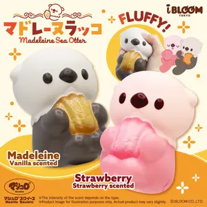 iBloom Squishy Madeleine Sea Otter Kawaii Soft Scented Slow Rising Stress Relief