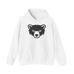 Men's strength and brand identity Graphic Hoodie - Long Sleeve Pullover Regular Fit | Soft & Breathable Fabric, Durable Print, Everyday Comfort, Machine Washable, minimalist graphic design casual wear with bold animal iconography