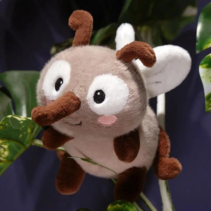 Angry Face Mosquito Fluffy Plush Toys, Fluffy Fabric Stuffed Bugs in 13/20/30cm Sizes, Unisex Cute Dolls for Room Decor & Decoration, Children's Birthday Gifts (Toys & Hobbies)