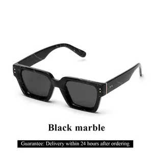 Ruiao 2025 Whole Luxury Premium Shades Designer Black Brand Sunglasses Mens Square Sun Glasses for Women