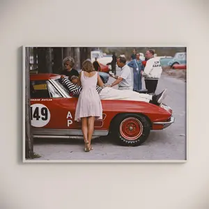 Slim Aarons Bahamas Speed Week Poster | Vintage Photography Wall Art Print
