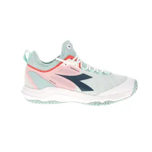 diadora Womens Speed Blushield Fly 4 Plus Ag Tennis Sneakers Shoes - Blue