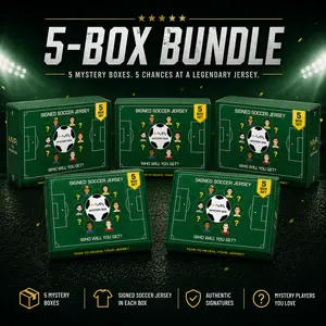 (5x) Signed Soccer Jersey (Pick Your Nationality) – MVPs | Signed Jersey with Certificate of Authenticity