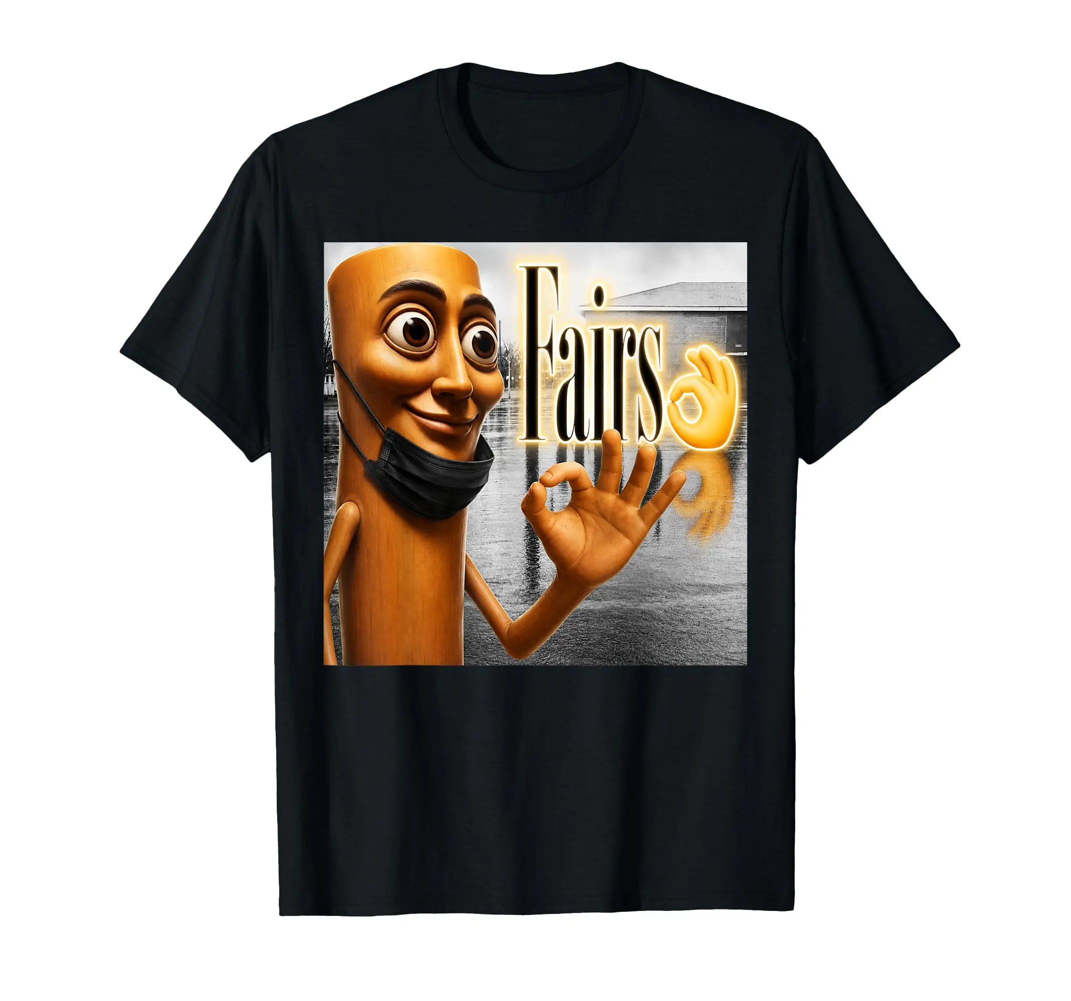 Funny T Tung Sahur Fairs Parody Meme T-Shirt