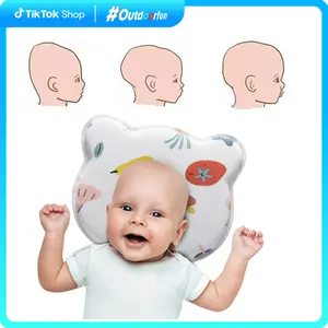 Nursing Pillow Baby Head Shaping Pillow Breathable Bed Sleeping Pillow For Newborn Infant Flat Head Prevention Head Support Outdoorfun