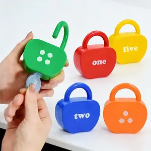 Digital Password Lock Toy Math Learning Key Pairing, Children Cognitive Training, Boys Girls Toy, Educational Kids Toy, Math Learning Tools