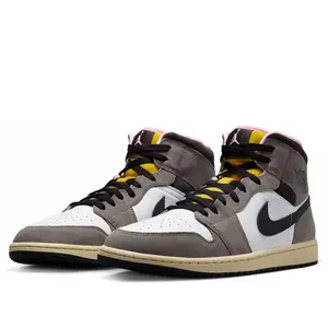 Jordan 1 Mid SE White Cave Stone Men's HQ2011-100 New