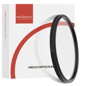 MECO HD Dual Protection UV Filter for Canon Sony Nikon Fujifilm Sigma Tamron mirrorless and DSLR camera lenses 37 40.5 43 46 49 52 55 58 62 67 72 77 82 86 95 105mm Photographic equipment accessories filter light transmittance 94.8%
