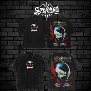 [ Superhero Tshirt ] Gildan Spawn 'Hell Is Coming With Me' Premium Cotton T-Shirt, Al Simmons Shirt, Character Image Comics Fans Shirt, Dark Superhero T-Shirt, Comic Book Fans T-Shirt, Superhero Graphic Tee