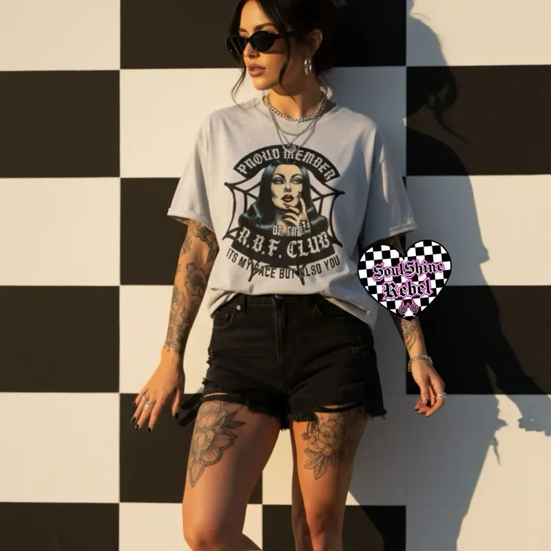 Proud Member of RBF Club Unisex Tee or Sweatshirt Ash Gray-Sublimation Print