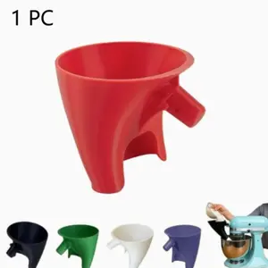 Special Flour Funnel for Tilt-Head Mixers, Fit Mixing Bowl Washable Baking Accessory, Universal for Wet & Dry Ingredients