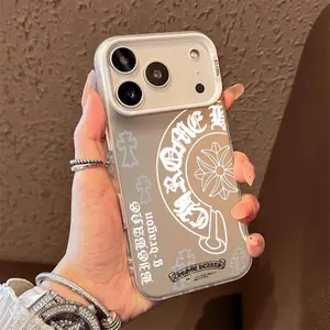 Light Grey Cross Watermark Phone Case for iPhone 17 AIR 17 PRO 16 PRO 15  PRO MAX  14 PLUS 13 PRO 12 11 PRO XS MAX X XR Samsung Galaxy S25 Ultra S24 S23 S22 Plus  series(anti-drop hard shell) shockproof mobilephone protective cover