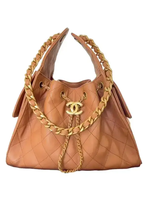 Pre-owned CHANEL Caviar Leather Shoulder Bags 25 Small Caviar Quilted Handbag