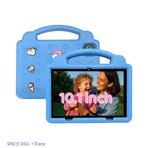 10.1 Inch Screen Android Touchscreen Tablet, Portable Educational Tablet with Parental Control Function, Shockproof Tablet for Learning & Entertainment, Android Tablets