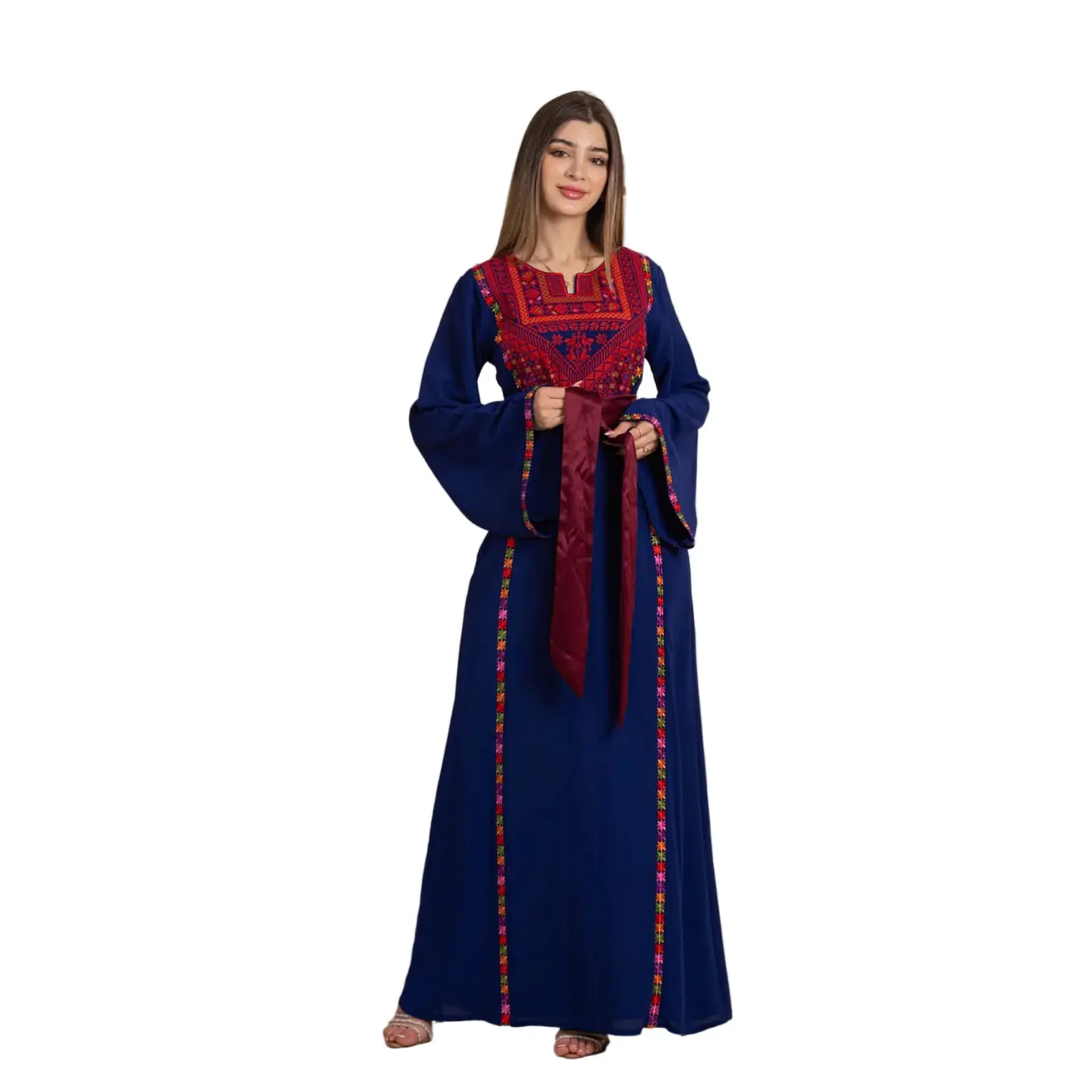 Blossom Embroidered Thobe An Ideal Choice For A Graceful, Simple Look