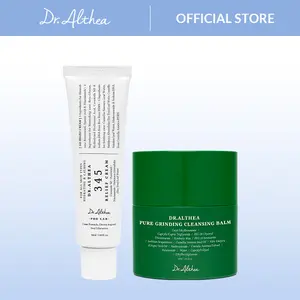 [Dr.Althea Official] 2-Step Cleanser & Moisturizer Set - Cleanser & Moisturizer, Gentle, Vegan, Korean Skincare for All Types