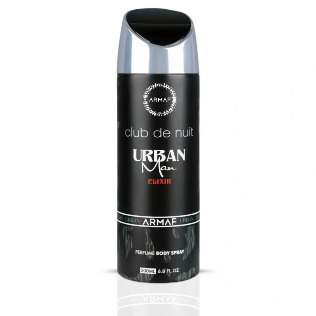 Club De Nuit Urban Elixir Deodorant Spray 200ml (6.8 oz) by Armaf Club De Nuit Urban Elixir Deodorant Spray 200ml (6.8 oz) by Armaf