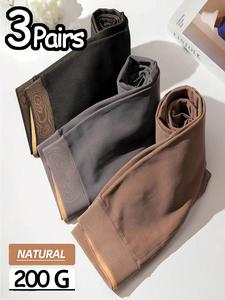 women's solid color heart print thermal lined tights, casual comfy warm pantyhose for fall & winter, women's tights for daily wear