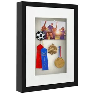 Shadow Box Keepsake Frame with Mat | Silhouette Collection