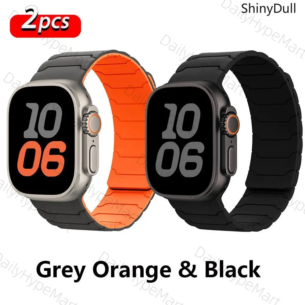 Grey Orange-Black