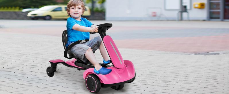 Costzon Ride On Drift Car, 6V Battery Powered Electric Vehicle w/360°Rotatable Universal Wheels, 2-Position Adjustable Seat, Horn, Forward Function, Christmas Festival Gift Black Friday Cyber Monday Costzon Ride On Drift Car, 6V Battery Powered Electric Vehicle w/360°Rotatable Universal Wheels, 2-Position Adjustable Seat, Horn, Forward Function, Christmas Festival Gift Black Friday Cyber Monday