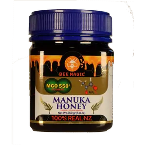 Manuka Honey MGO550+ Bee Magic, 8.8 oz, Kosher, Med grade
