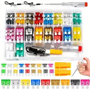 【FathersDayGift】306PCS&Car Blade Fuse Assortment Set withAssorted Car Blade Fuses in Colorful PlasticPallets for Automotive Applications &Deals for you days Replacement