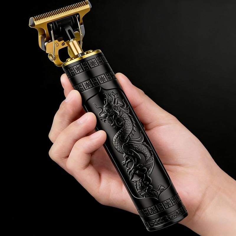 Men's electric hair clipper/beard trimmer, portable hair clipper, equipped with USB charging cable, suitable for travel and home use, ideal gift for men